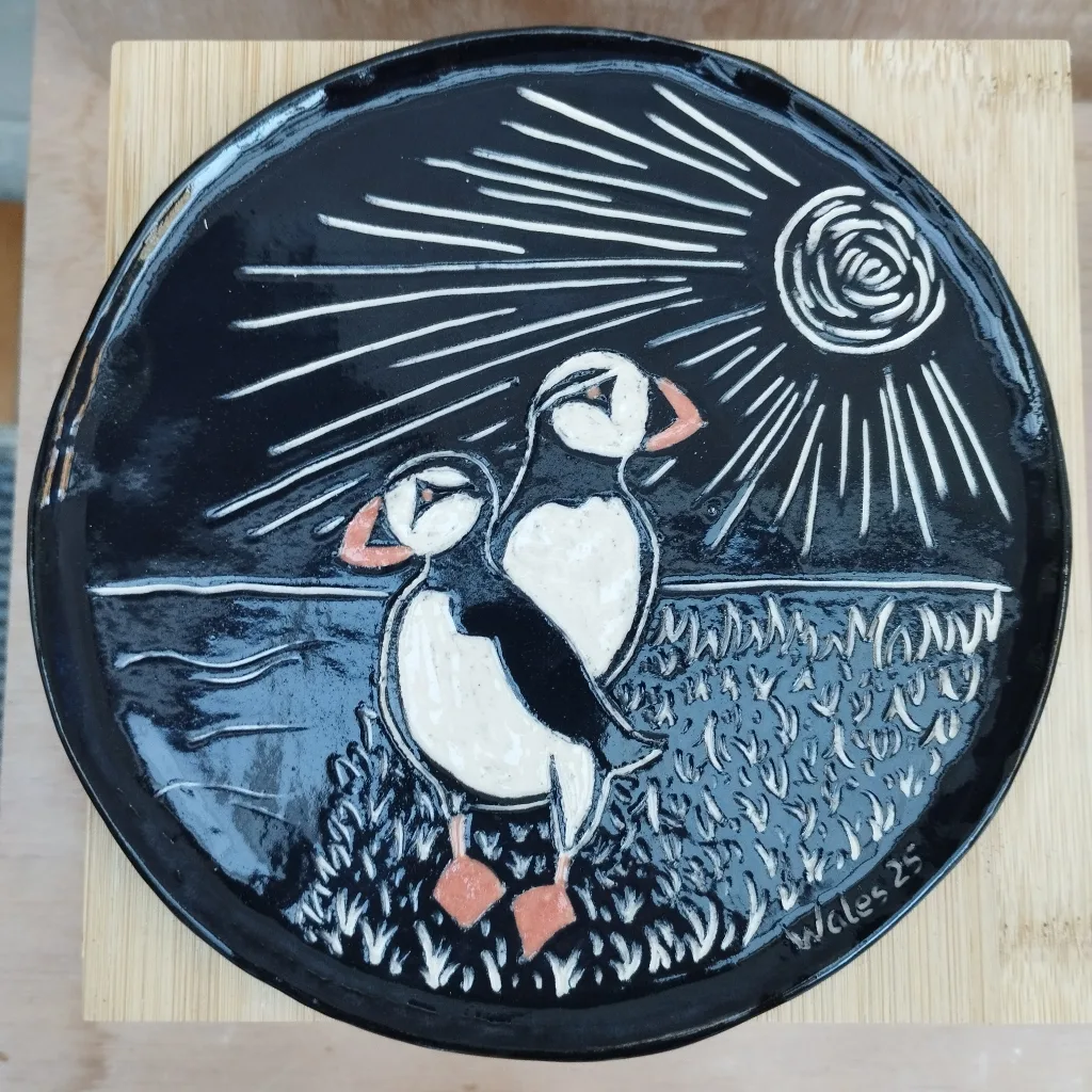 Technique du sgraffito- engobes gravés